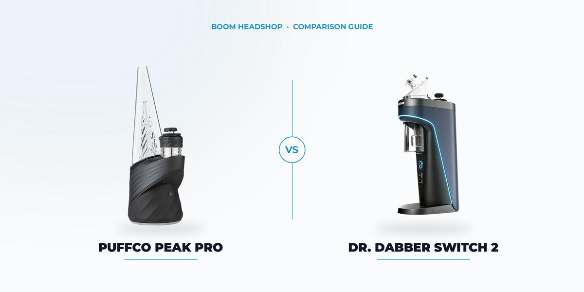 Puffco Peak Pro vs Dr. Dabber Switch 2: Which E-Rig Should You Buy?