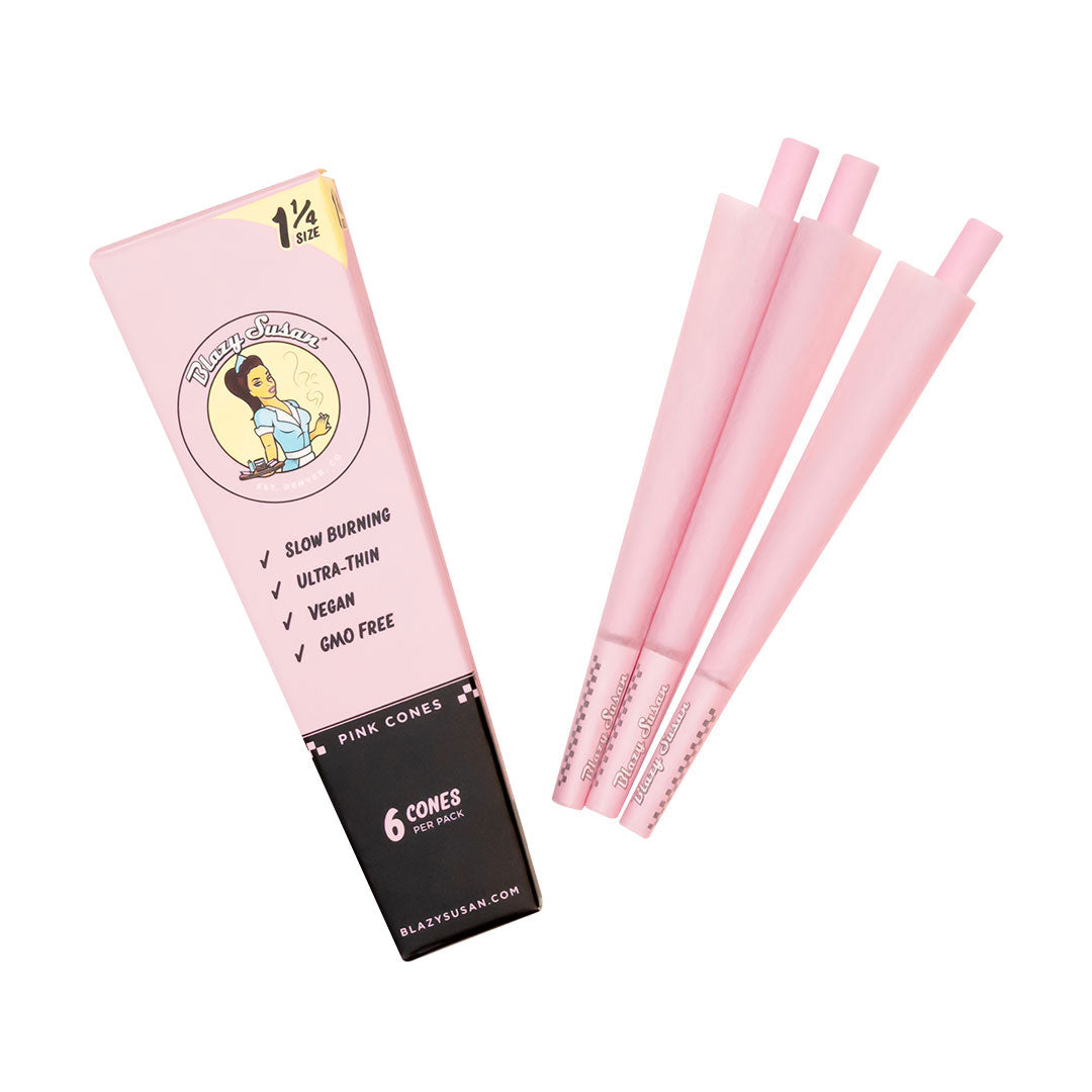Blazy Susan Pink Pre-Rolled Cones