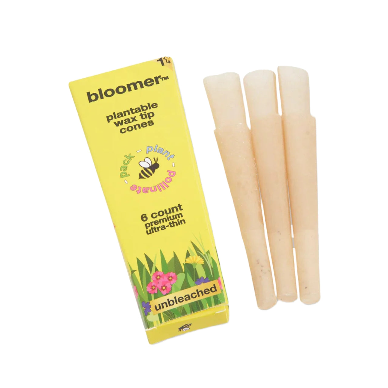 bloomer plantable wax tip cones