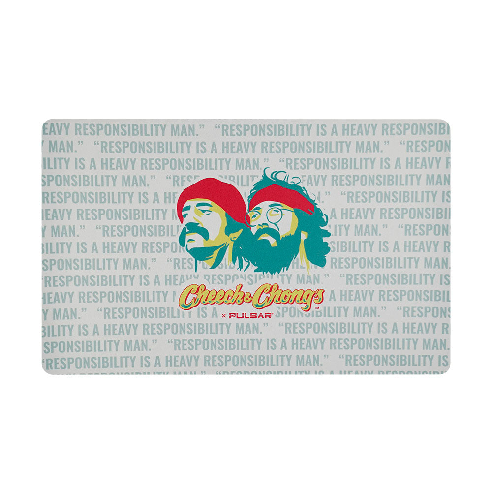 Cheech & Chong's x Pulsar Dab Mat | Responsibility