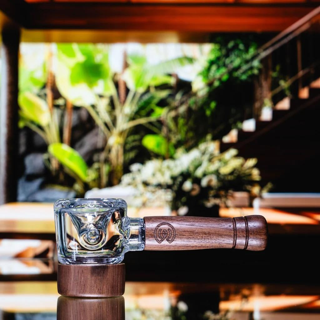 Connect Walnut Hand Pipe