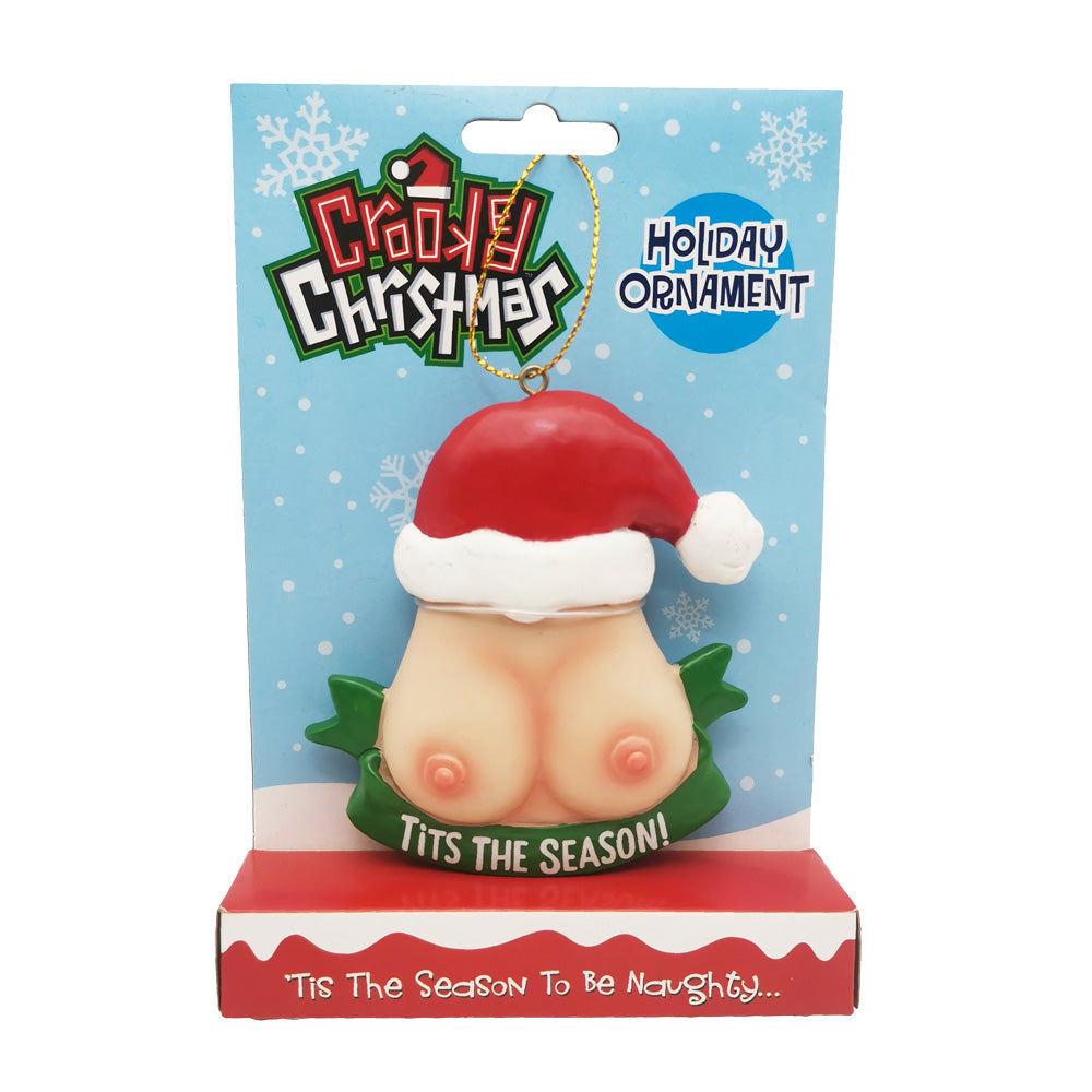 Crooked Christmas Tits The Season Ornament - BOOM Headshop