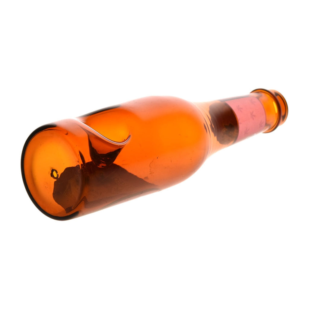 Dabtized Beer Burner Glass Hand Pipe