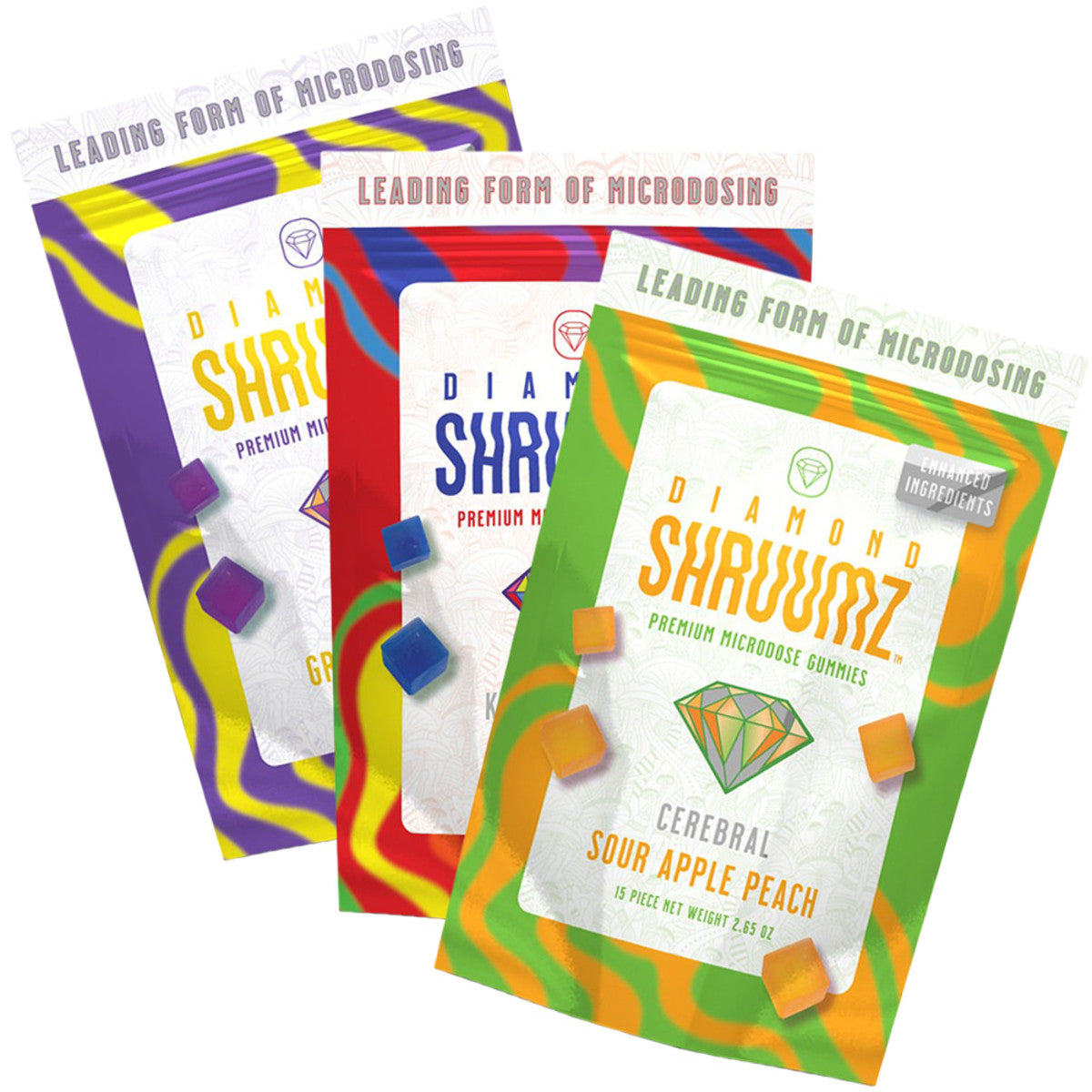 Diamond Shruumz Microdose Gummies