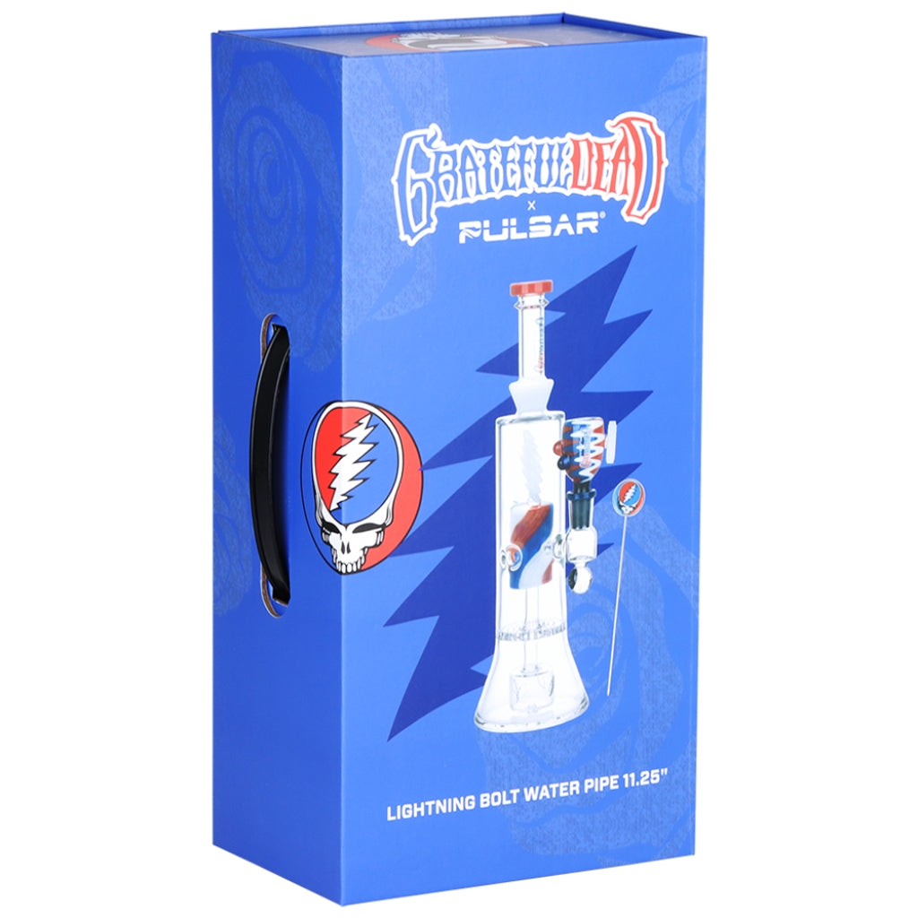 Grateful Dead x Pulsar Lightning Bolt Bong