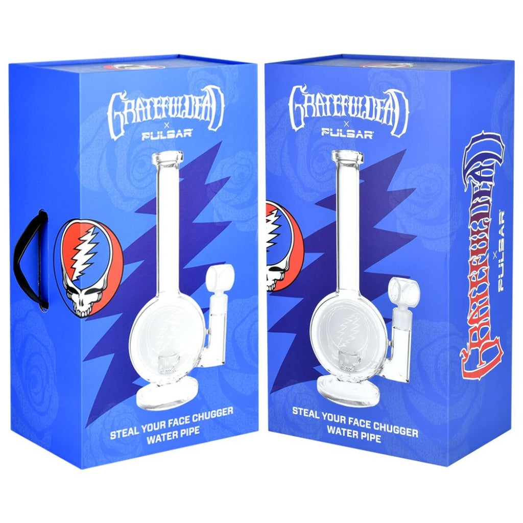 Grateful Dead x Pulsar Steal Your Face Chugger Bong