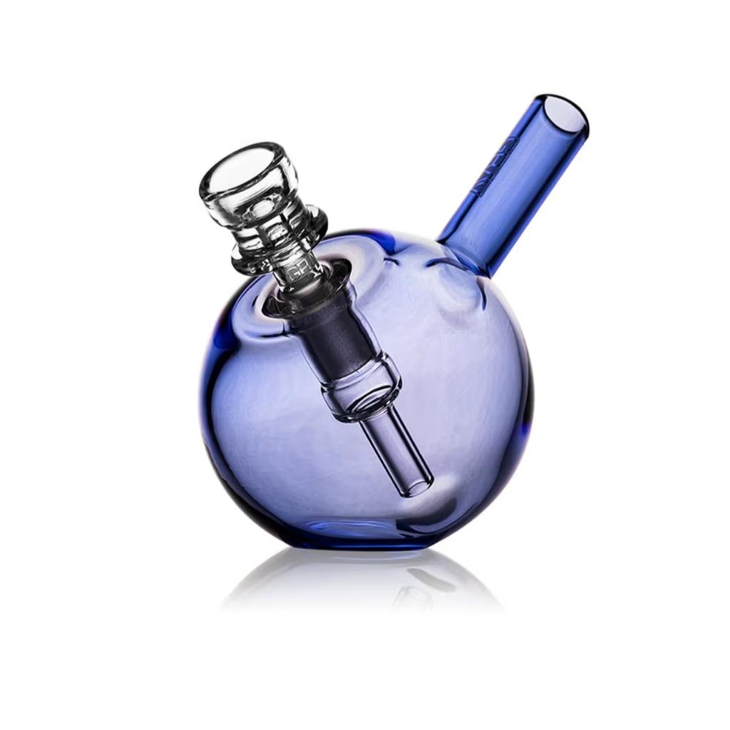 GRAV Spherical Pocket Bubbler Light Cobalt Blue