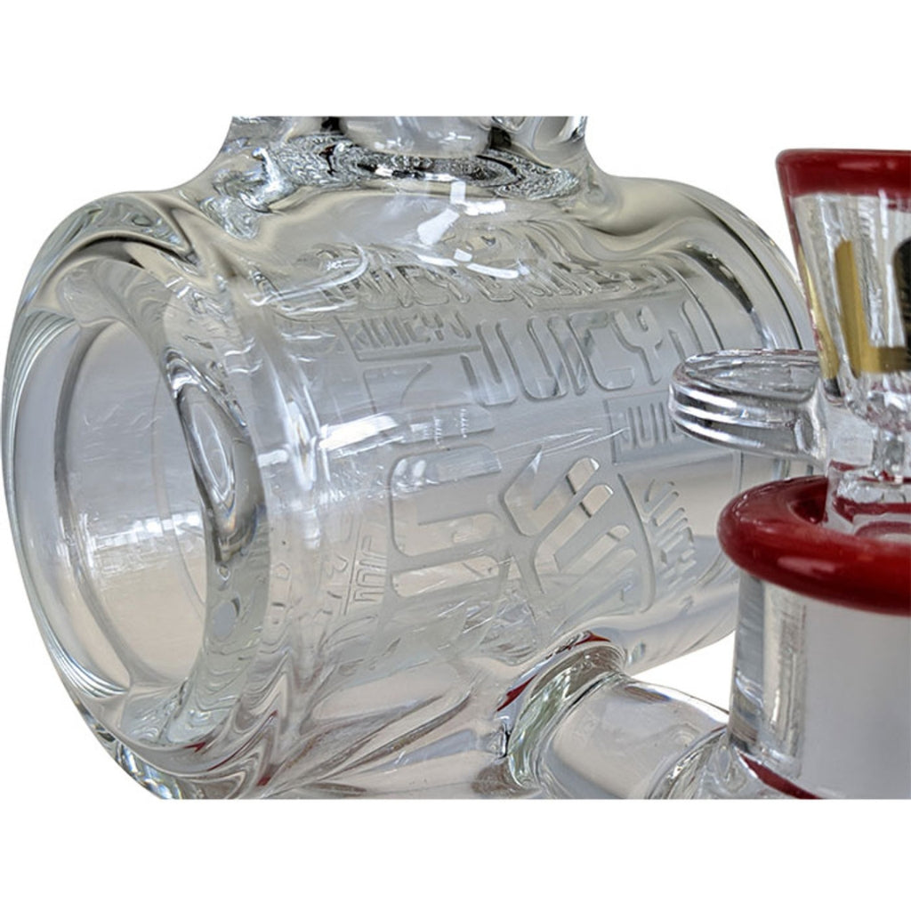 Juicy J Glass Barrel Perc Water Pipe