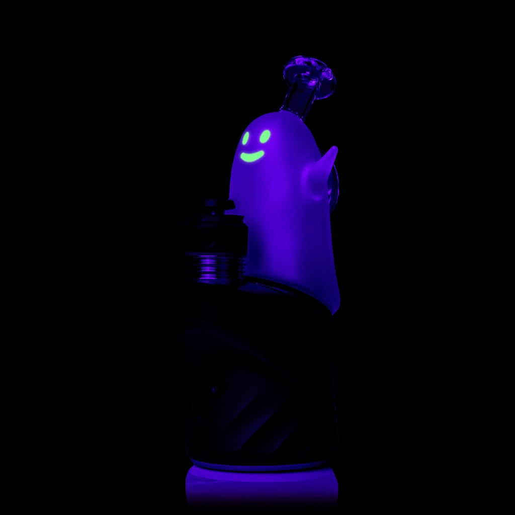 MJ Arsenal Specter Peak Top glowing green face visible in the dark