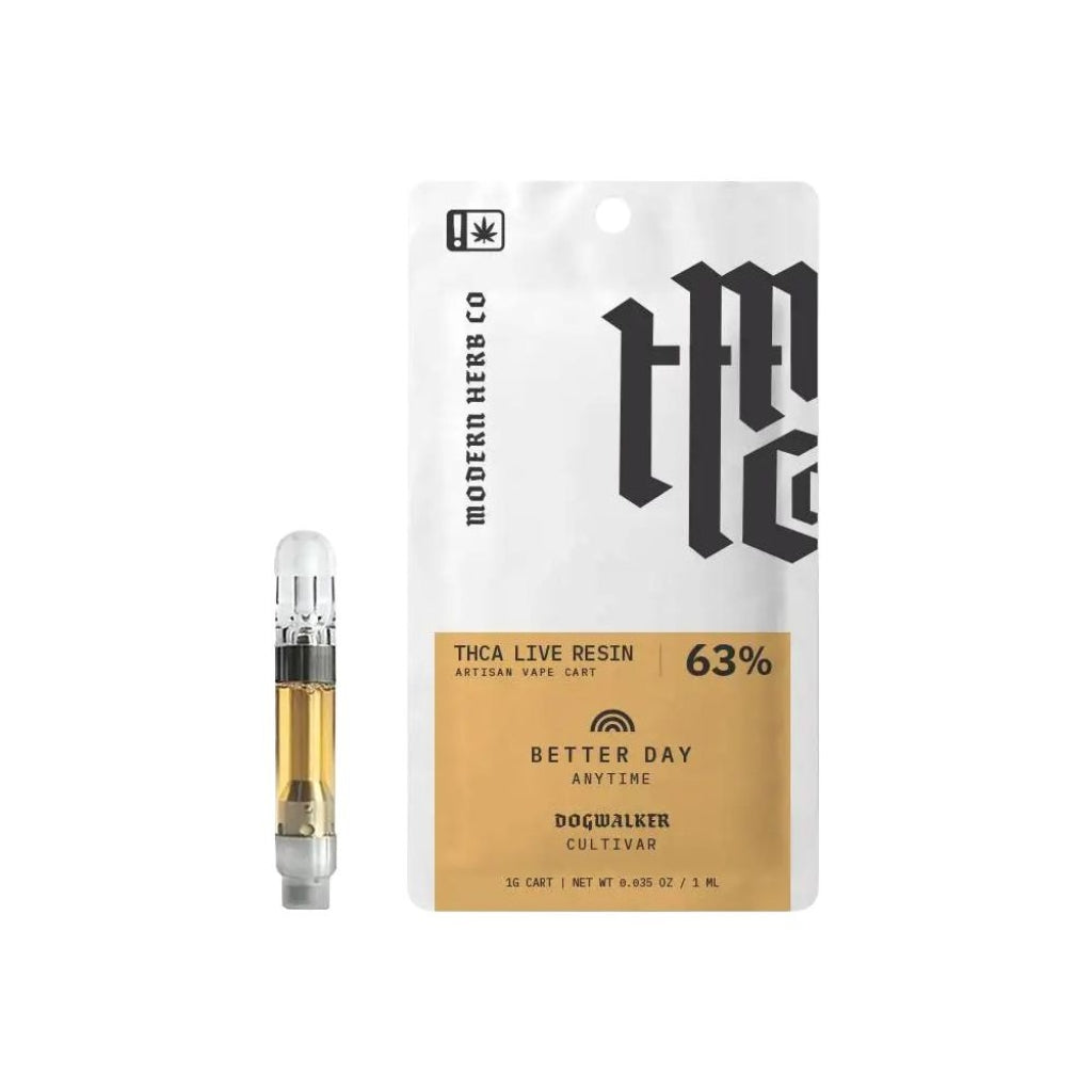 Modern Herb Co THCA Live Resin Cartridge Dogwalker