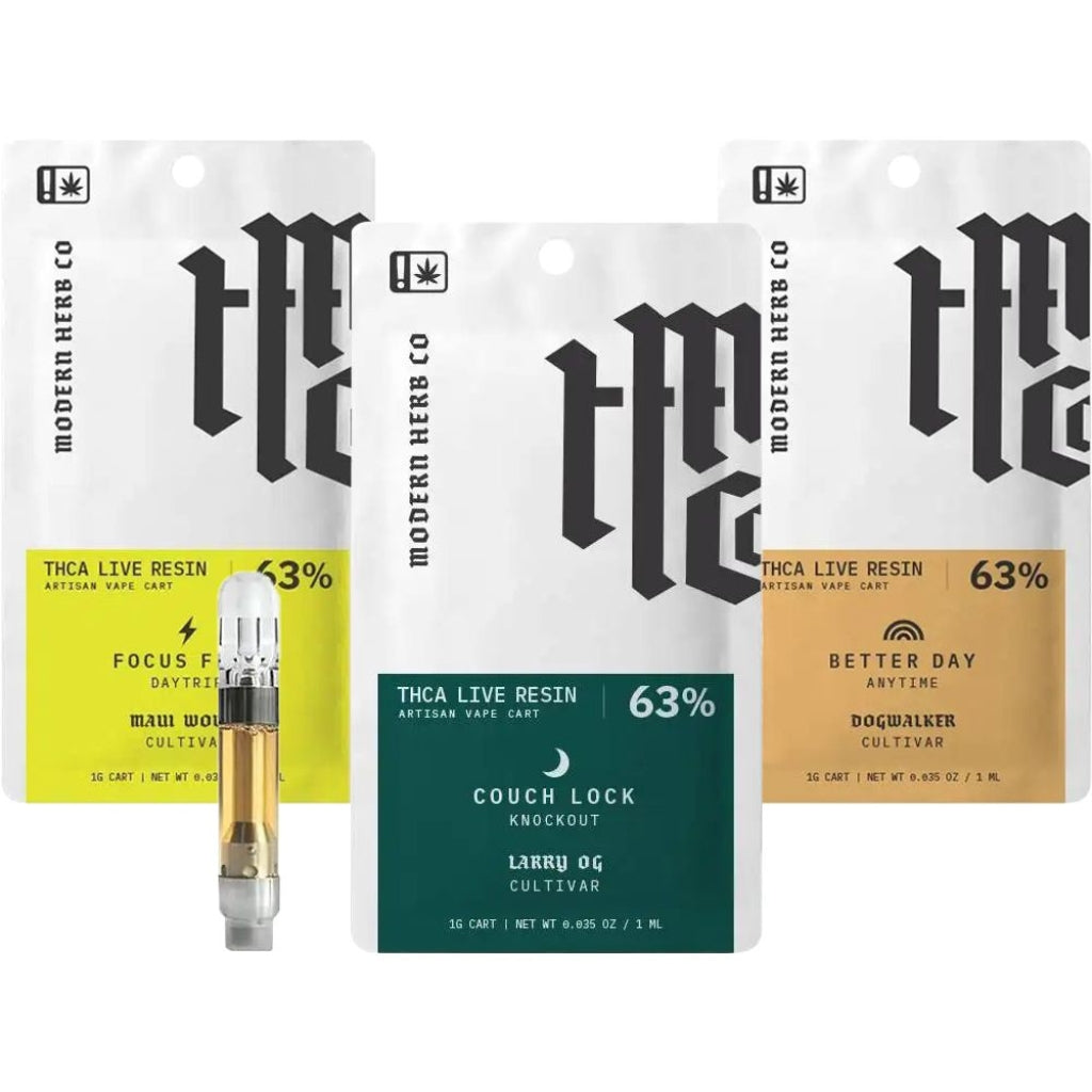 Modern Herb Co THCA Live Resin Vape Cartridge