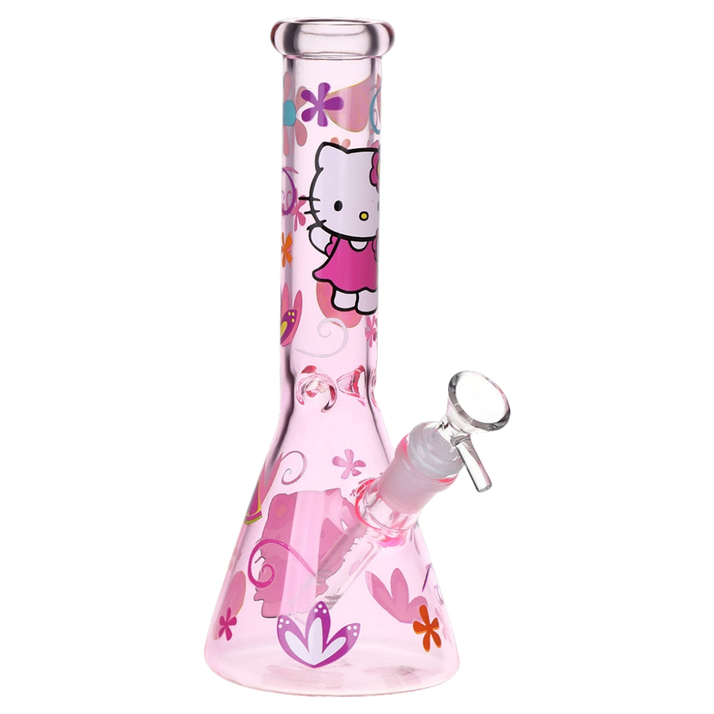 Pretty Kitty Beaker Bong