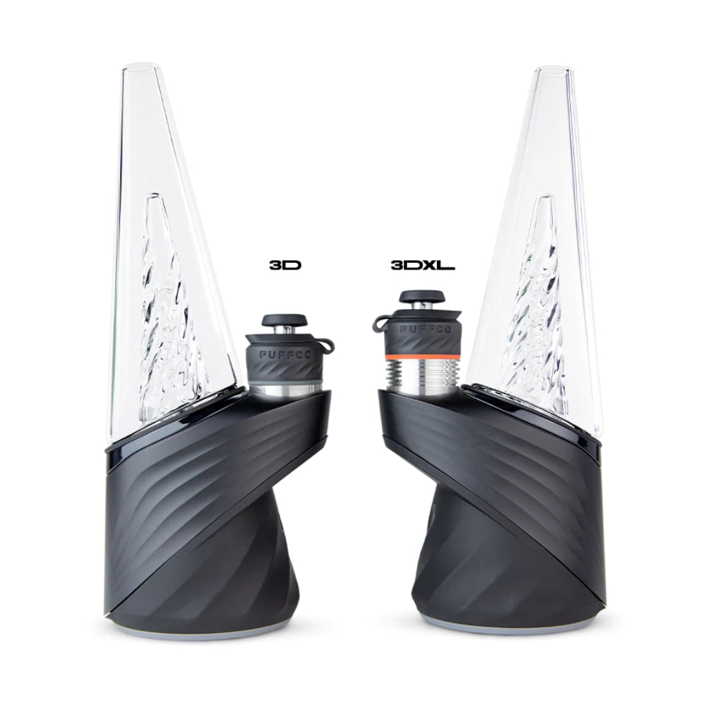 Puffco Peak Pro 3D XL Chamber Size Comparison