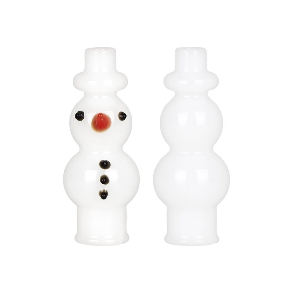 Puffco Pivot Snowman Glass Top