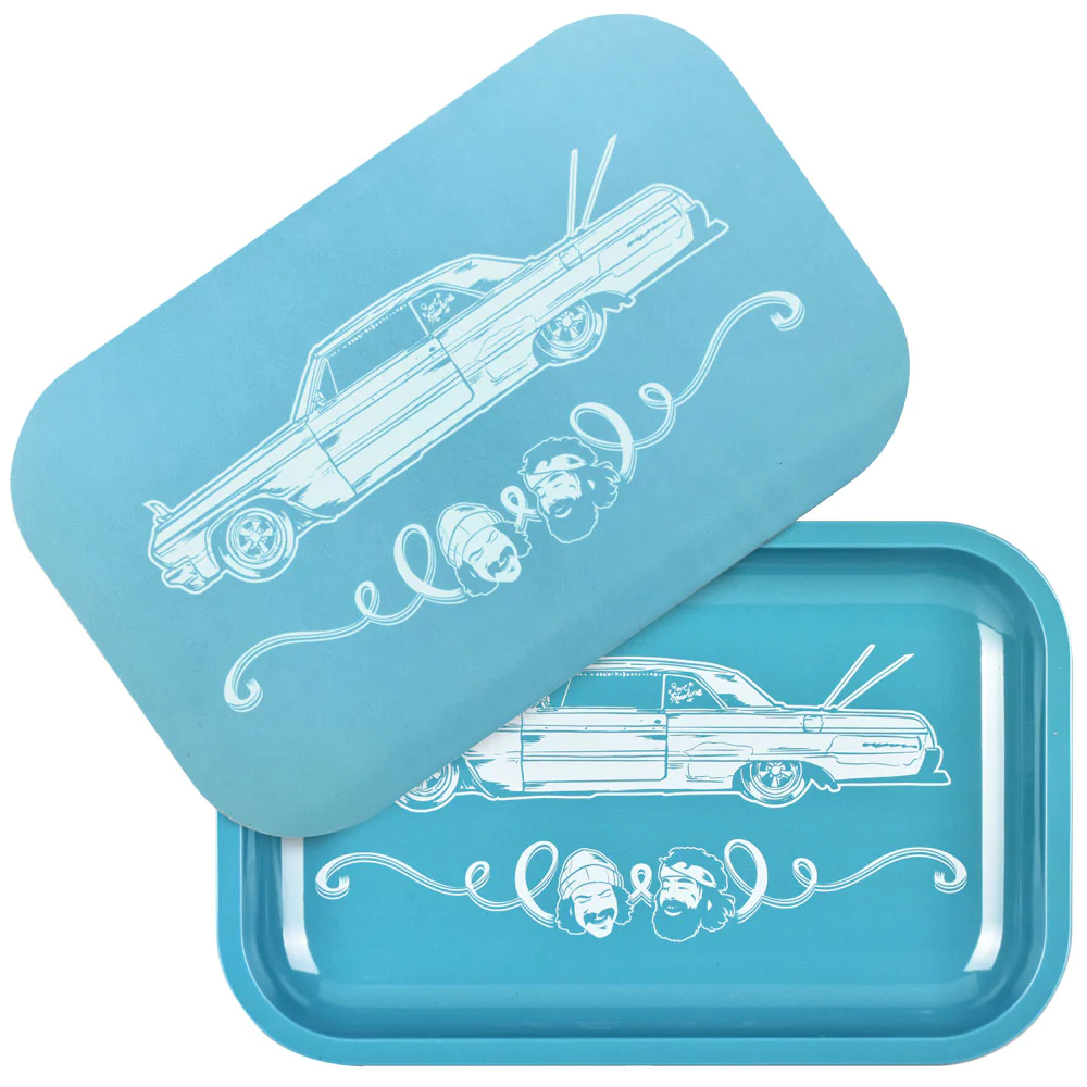 Pulsar Cheech & Chong Rolling Tray Set Love Machine