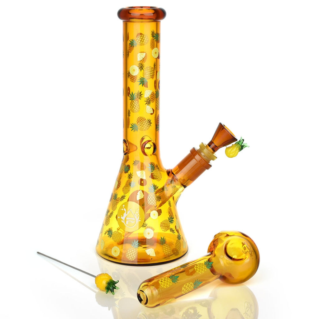 Pulsar Fruit Series Water Pipe Kit | Pineapple Express