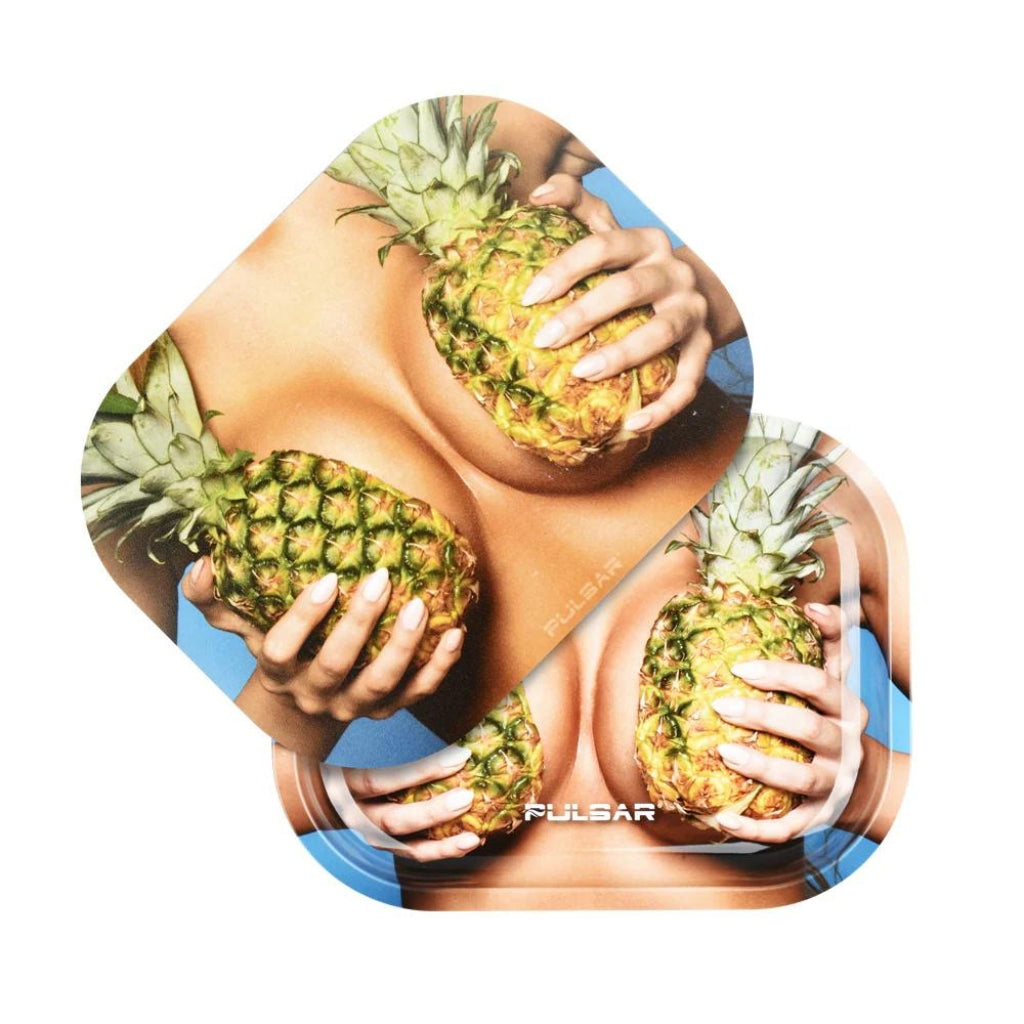 Pulsar Mini Rolling Tray Set Pineapples