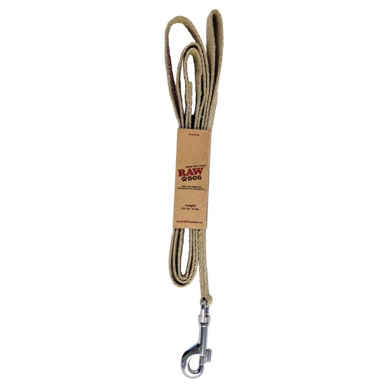 RAW Hemp Dog Leash