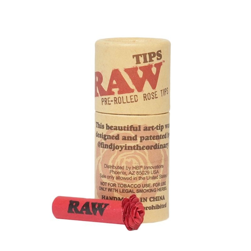 RAW Pre-Rolled Rose Tip