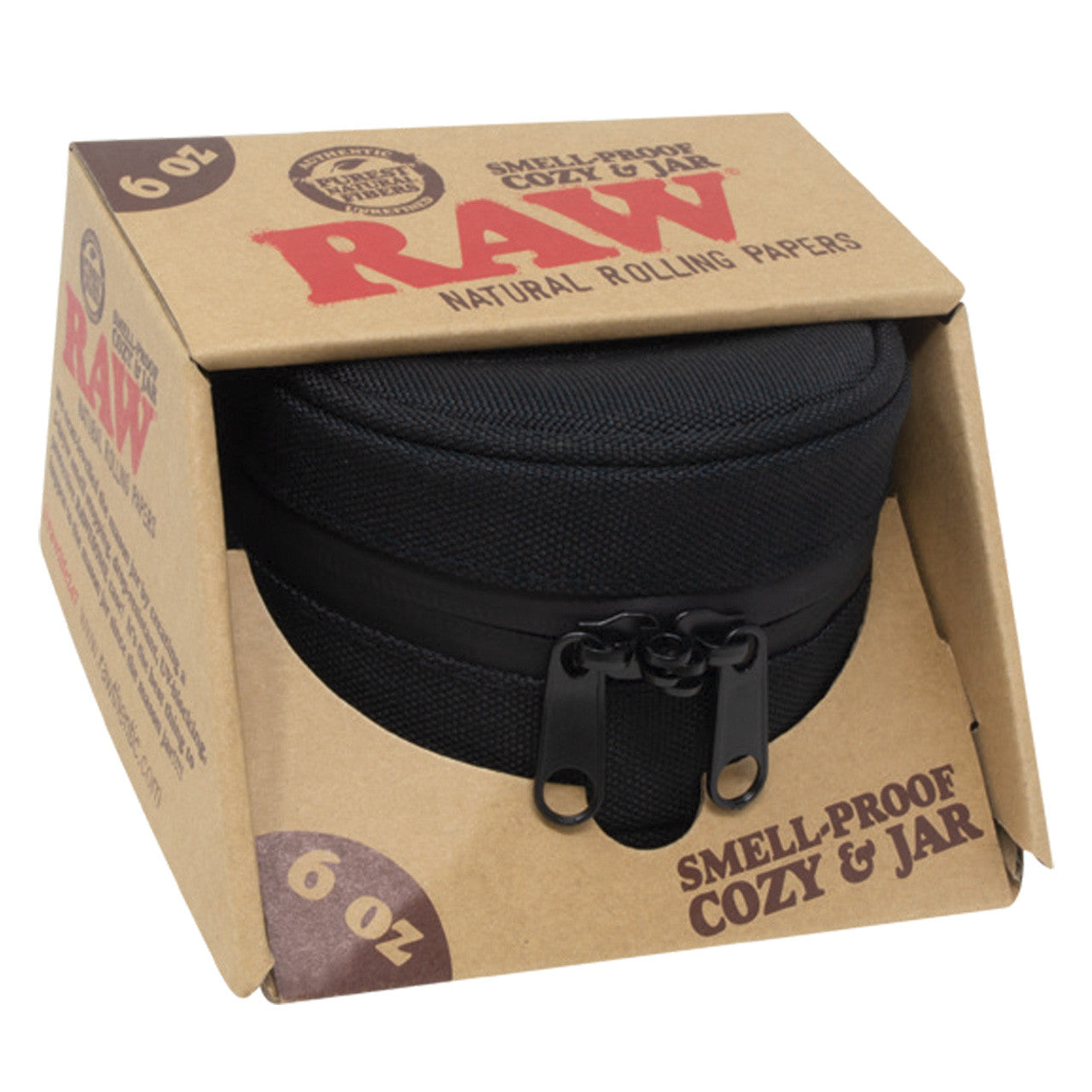 RAW Smellproof Cozy & Jar 6oz Box