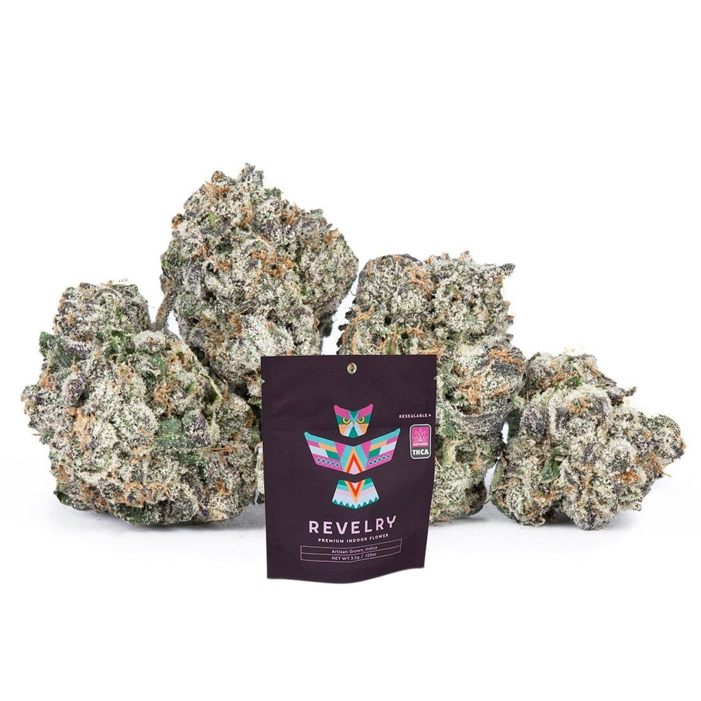 Revelry THCA Flower | Frosted Runtz