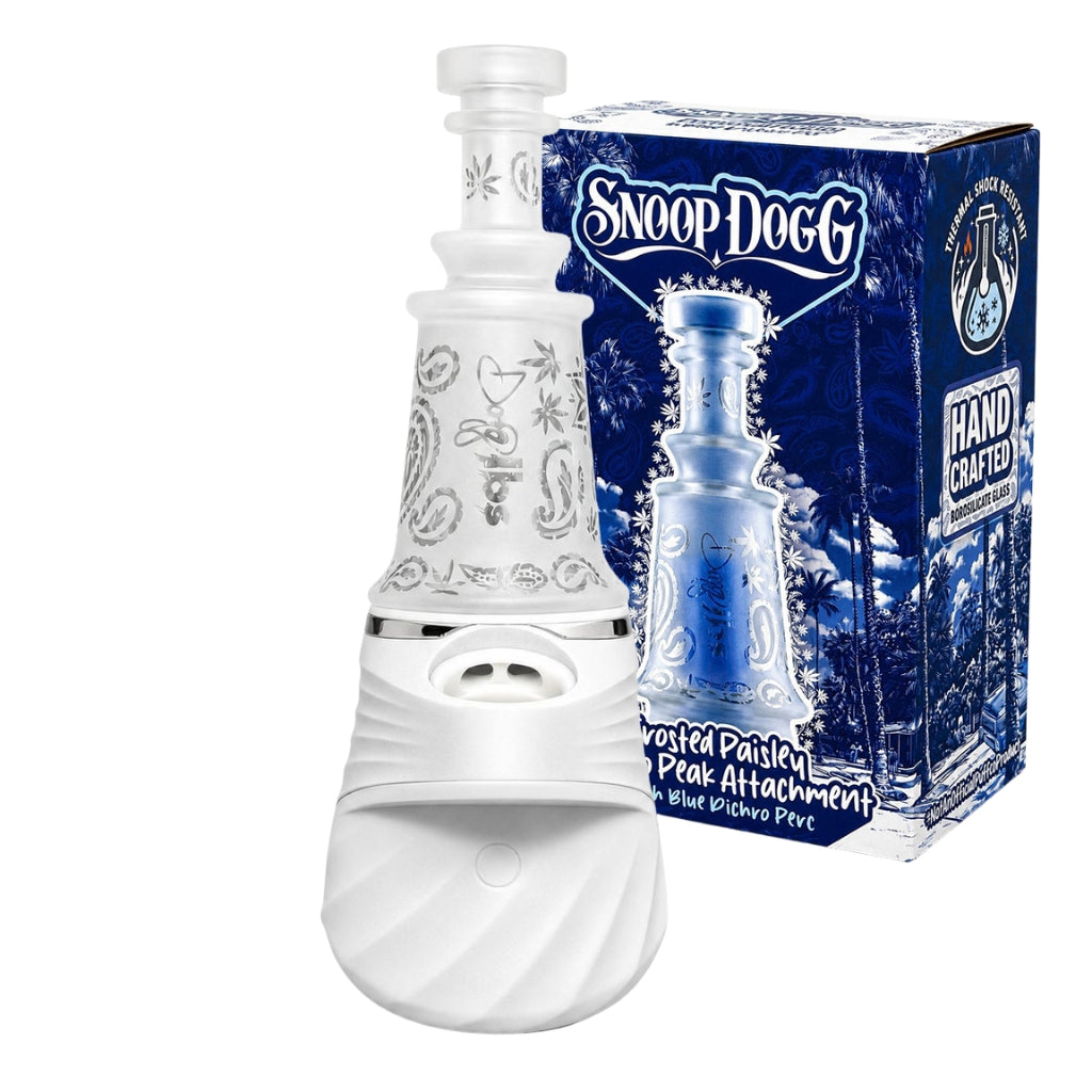Snoop Dogg Frosted Paisley Puffco Peak Top