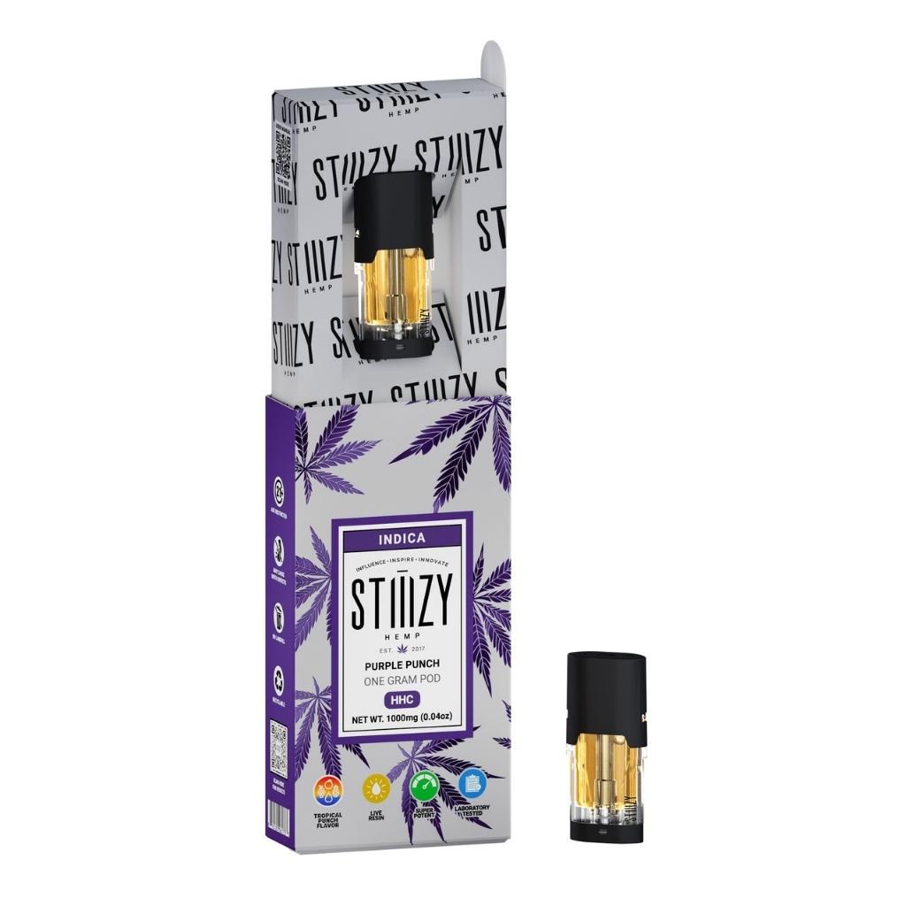 STIIIZY Hemp HHC Pod Purple Punch Indica 1 Gram