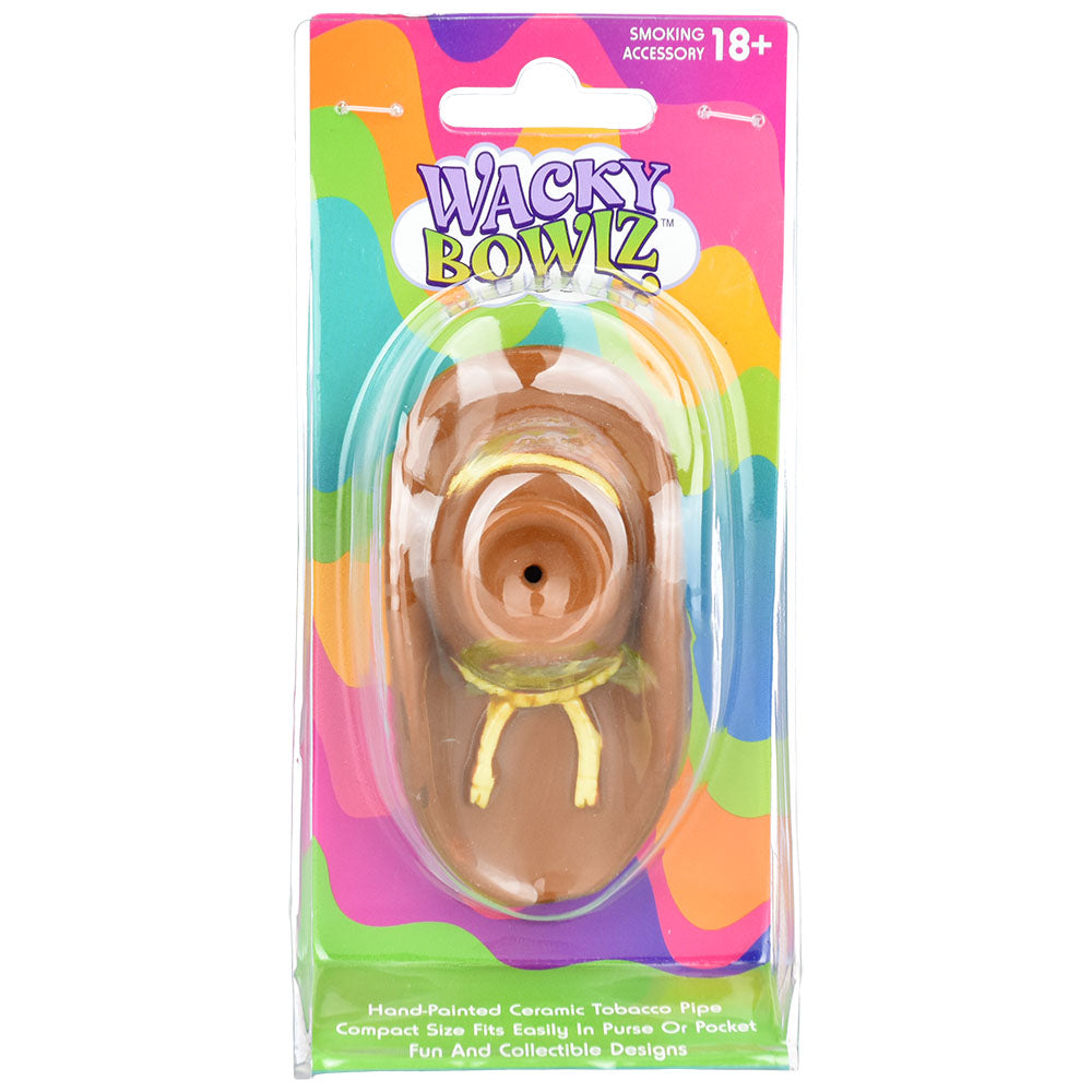 Wacky Bowlz Ceramic Hand Pipe | Cowboy Hat
