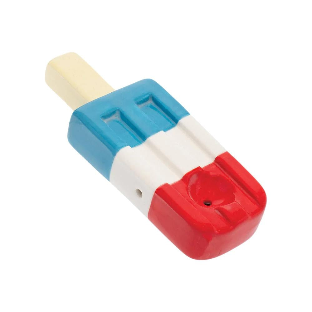 Wacky Bowlz Ceramic Hand Pipe | Popsicle