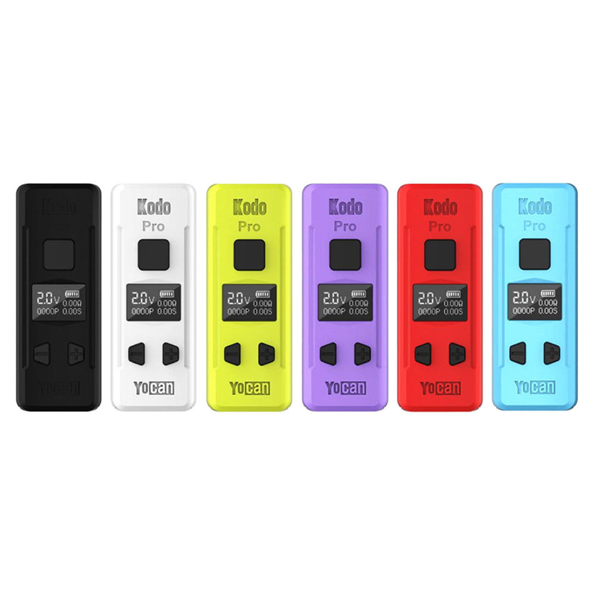 Yocan Kodo Pro 510 Box Mod Vape Cartridge Battery Colors
