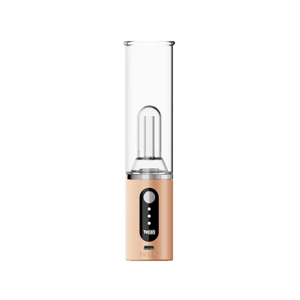 Yocan Pillar E-Rig Concentrate Vaporizer Pearl Orange