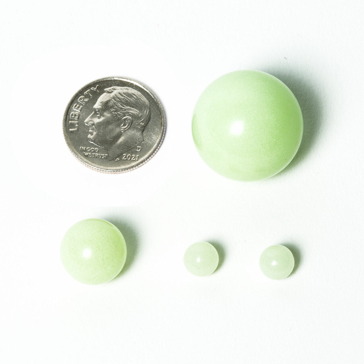 aleaf terp pearls glow dark size dime