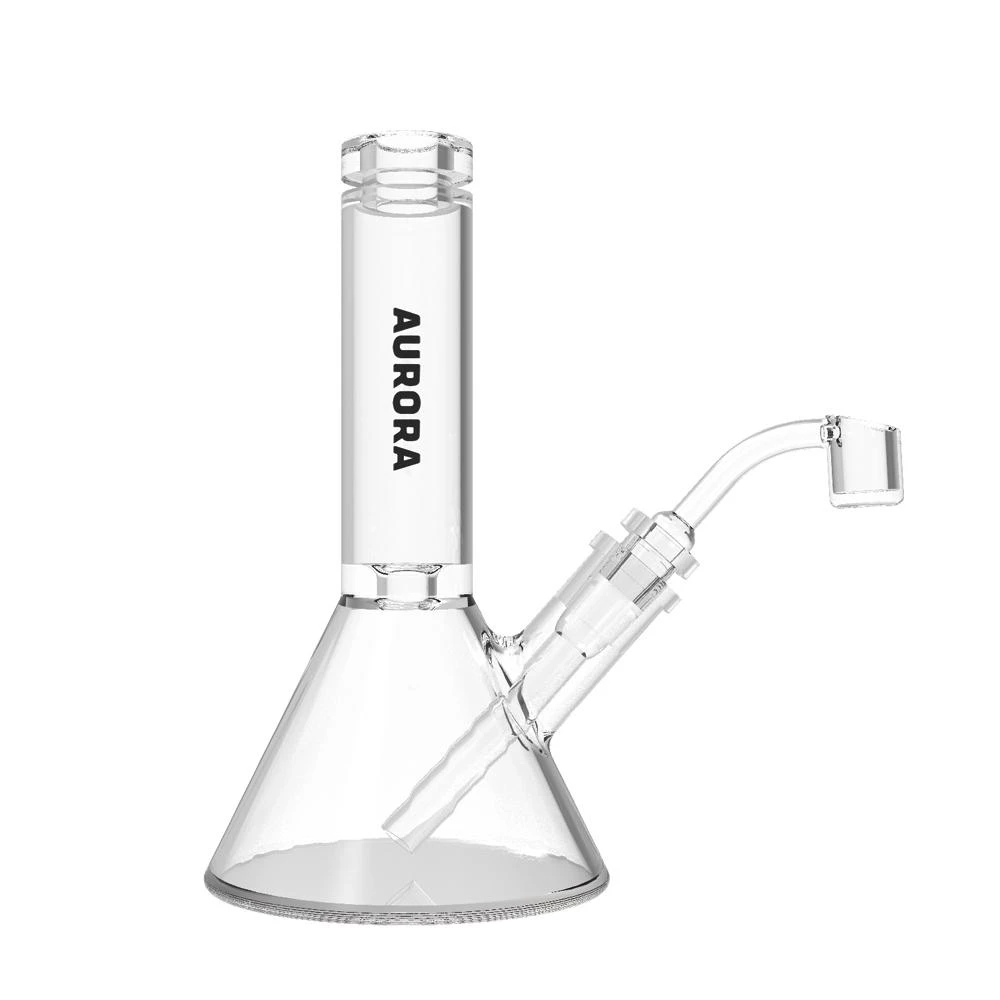 aurora beaker water pipe dab rig 8 inch