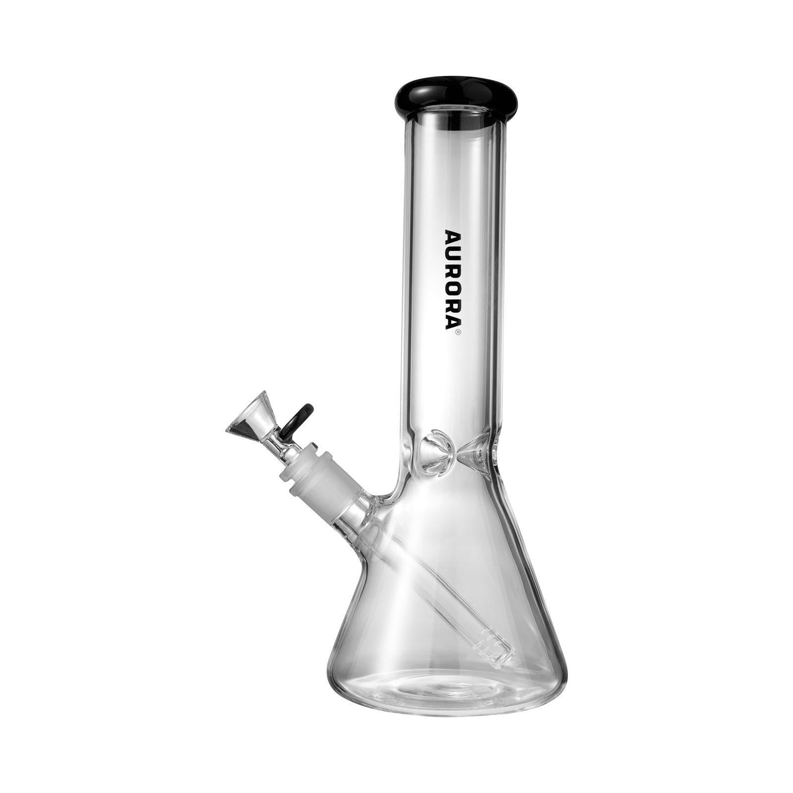 aurora water pipe beaker bong glass