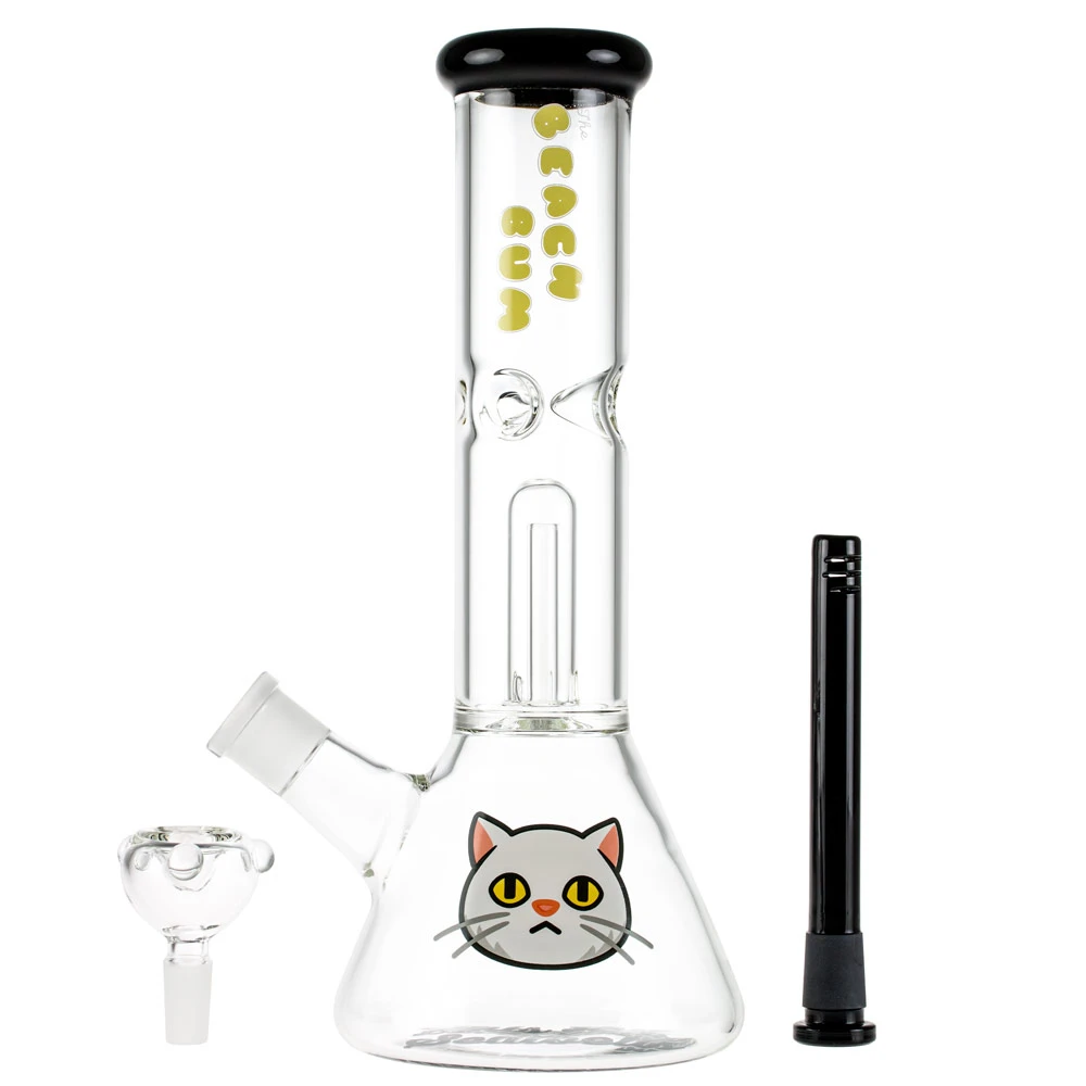 beach bum cat water pipe bowl downstem
