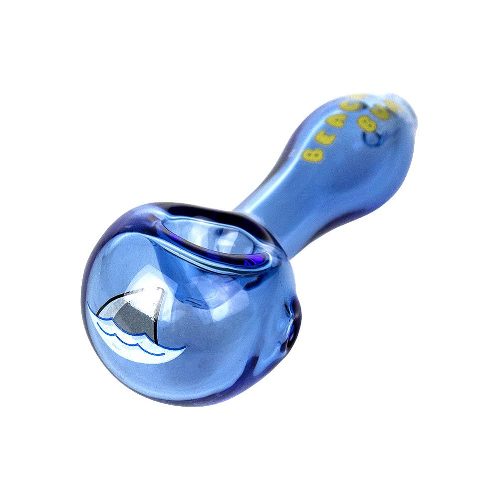 beach bum shark fin spoon hand pipe