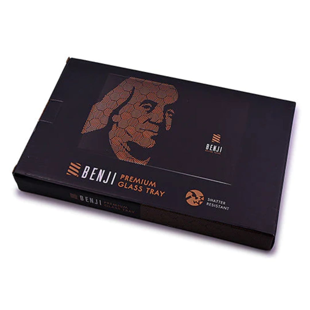 benji glass rolling tray kit art franklin