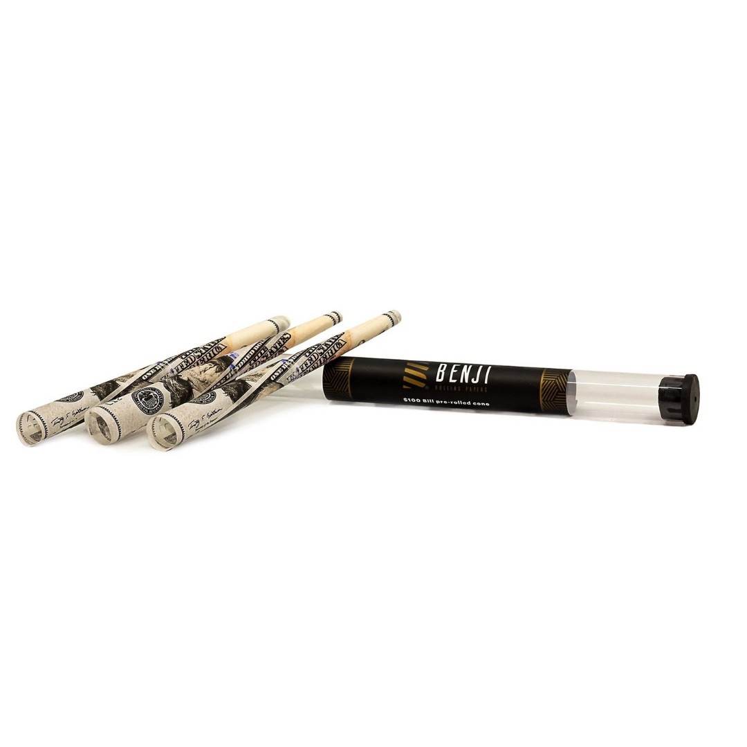 benji hundred dollar bill cones 3 pack