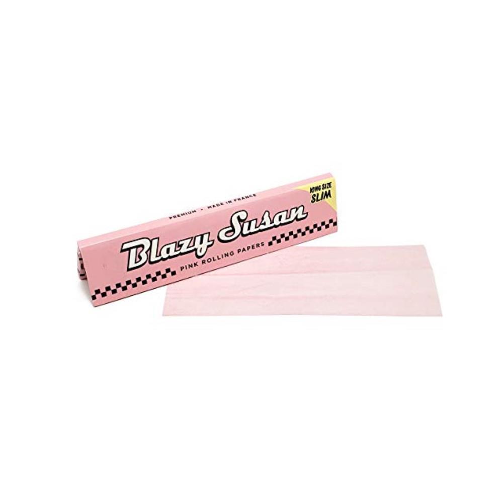 blazy susan king size pink rolling papers