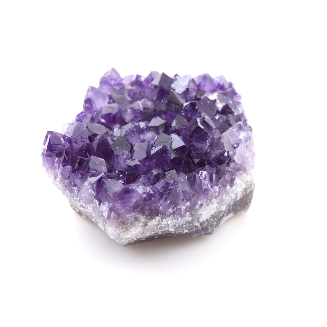 brazilian amethyst cluster medium purple