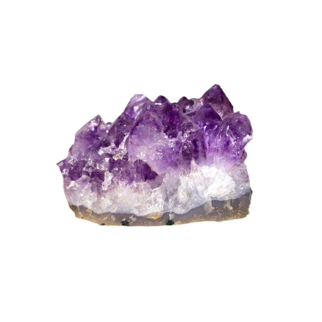 brazilian amethyst cluster small purple