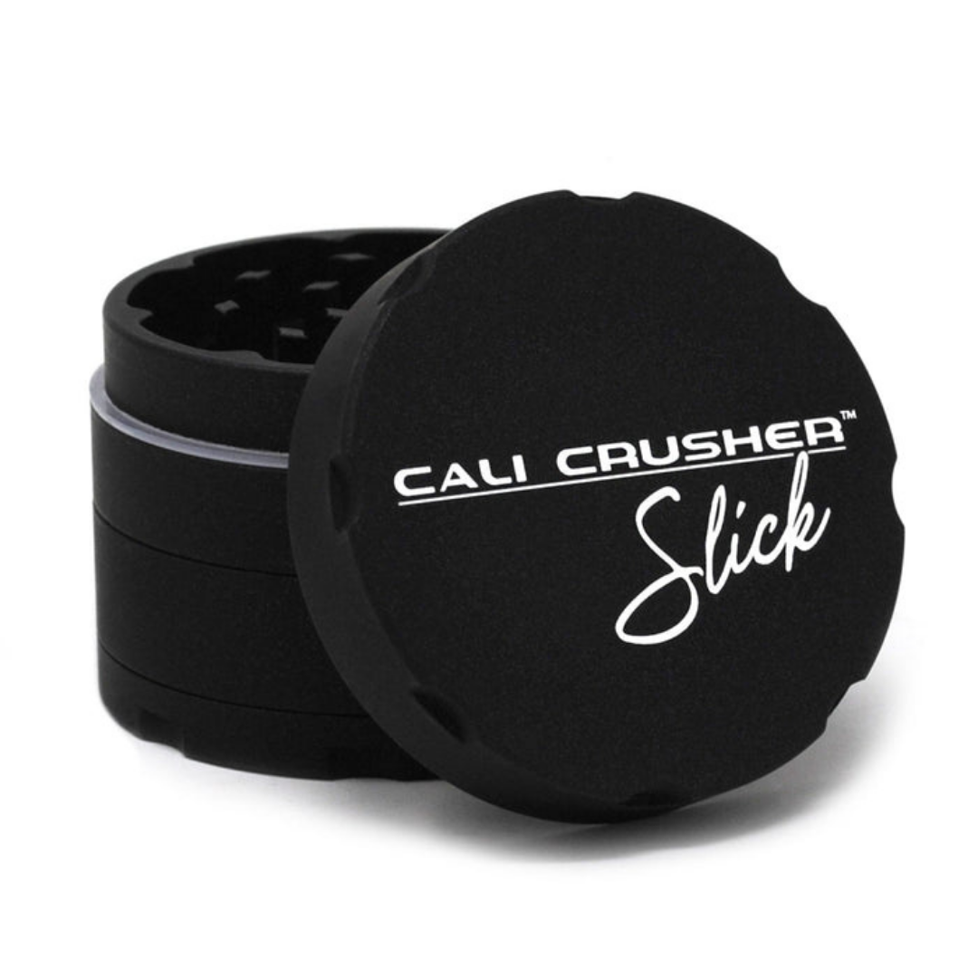 cali crusher og slick black 4 piece grinder