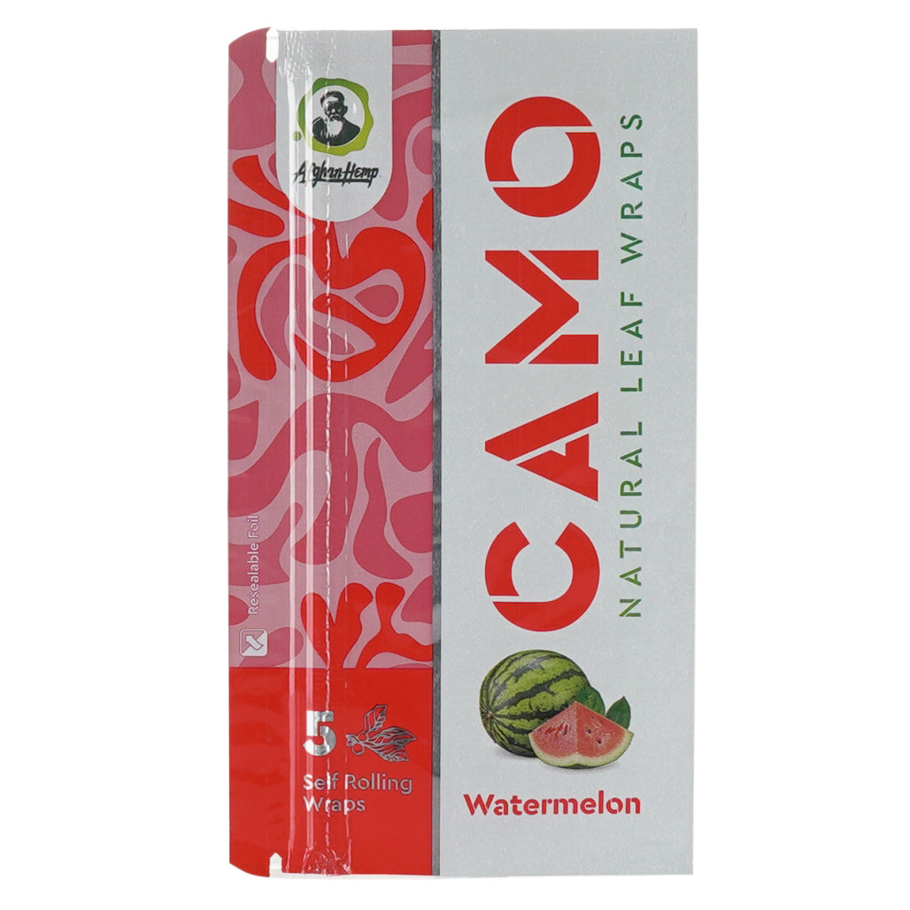 camo natural leaf blunt wrap watermelon