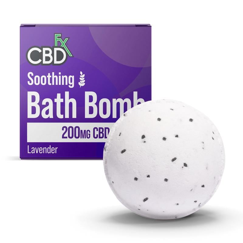 CBDfx CBD Bath Bombs - 200mg