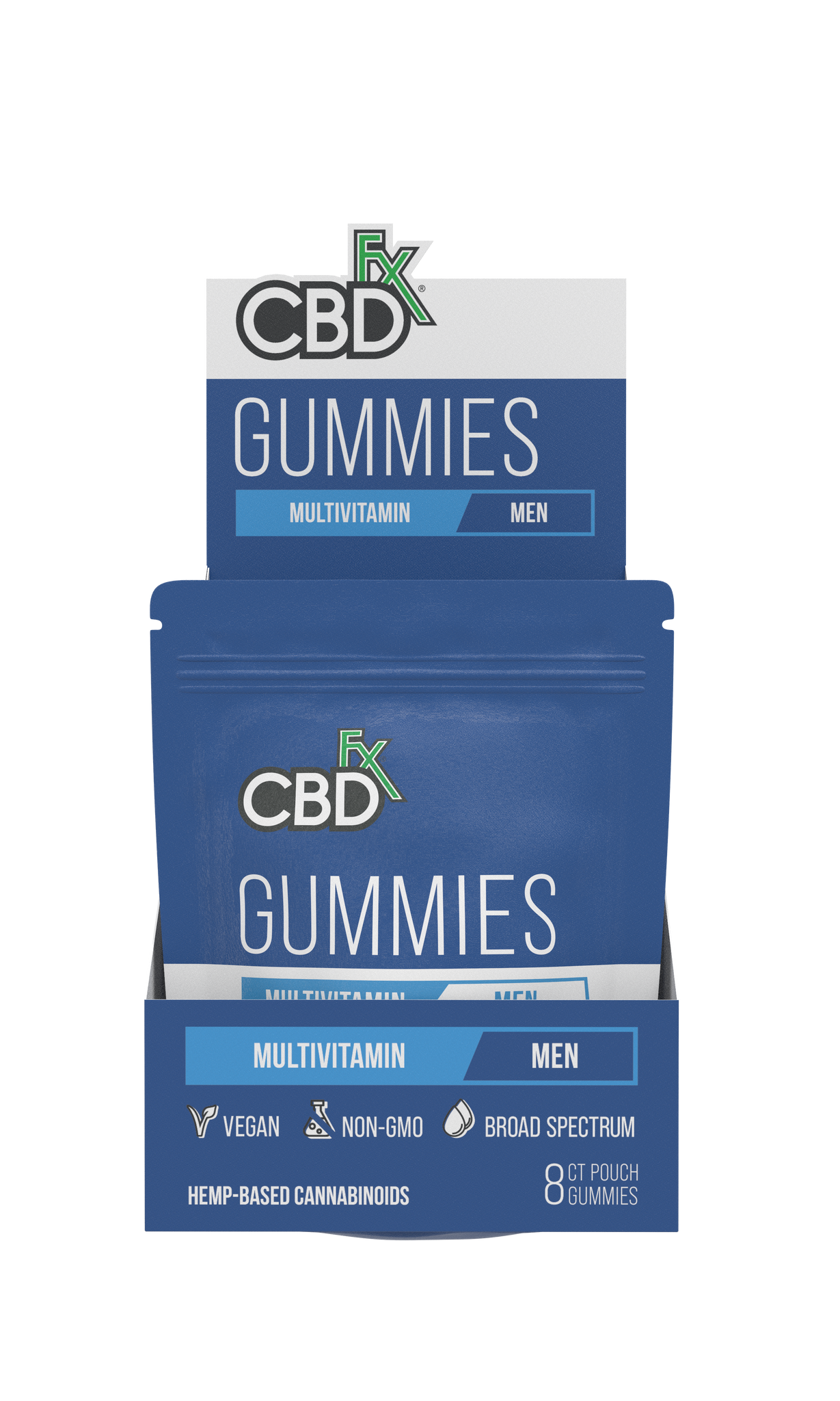 CBDfx Multivitamin CBD Gummies for Men