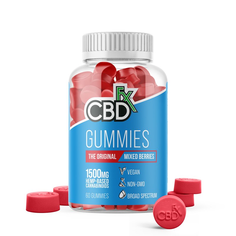 cbdfx cbd gummies original 1500mg