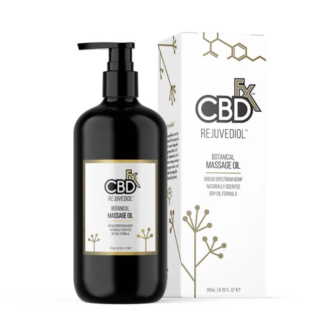CBDfx Rejuvediol CBD Massage Oil 500mg