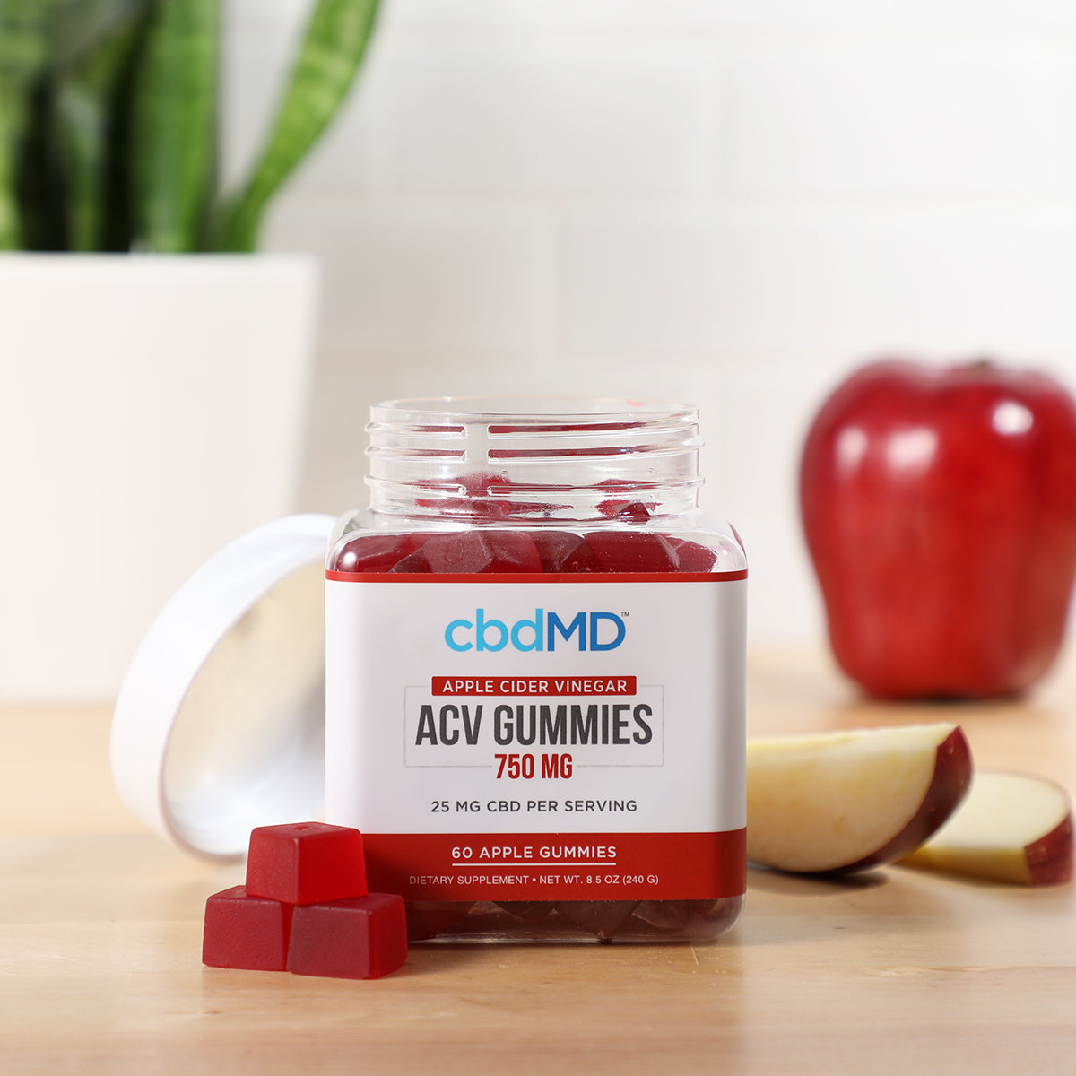 cbdMD Apple Cider Vinegar CBD Gummies
