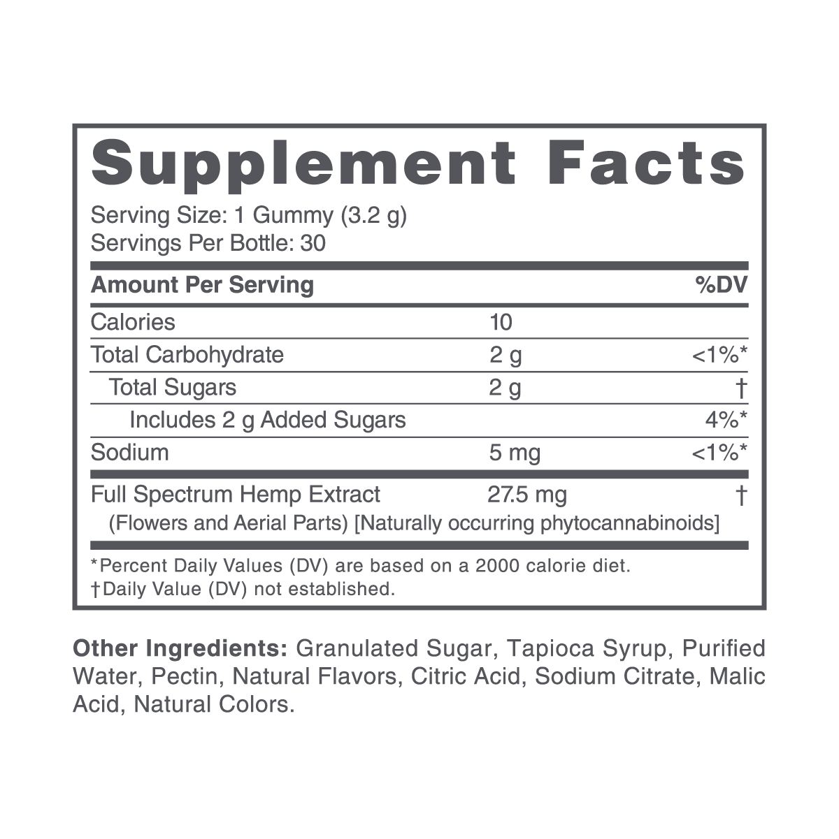 cbdmd full spectrum cbd gummies 750mg ingredients