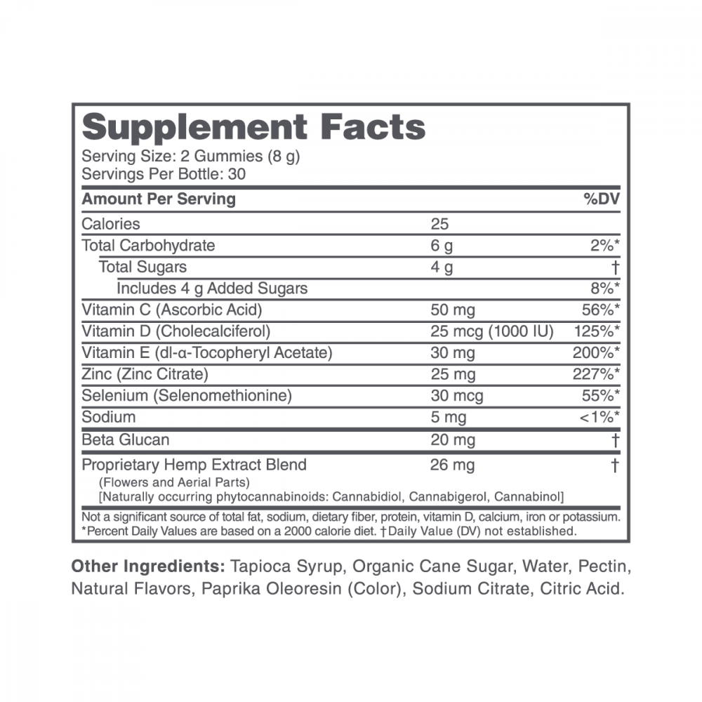 cbdMD Immunity CBD Gummies